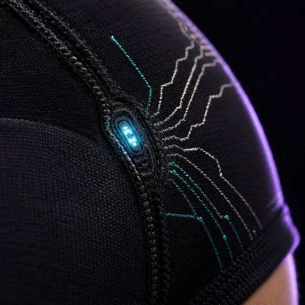 Sensor seam closeup